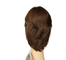 Load image into Gallery viewer, Shlomit Brown With Reddish Highlights Skin Top Size M
