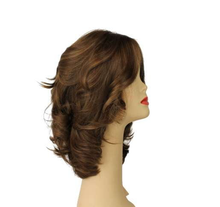 Load image into Gallery viewer, Shlomit Light Brown With Blonde Highlights Skin Top Size M
