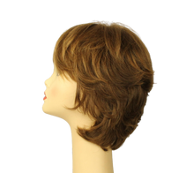 Load image into Gallery viewer, Linda Light Brown With Warm Blonde Highlights Multi-Directional Skin Top Size S
