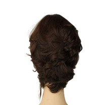 Load image into Gallery viewer, Shlomit  Brown with Red highlights Skin Top Size L pre-cut
