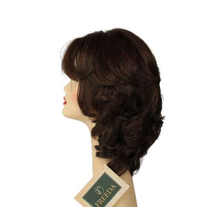 Load image into Gallery viewer, Shlomit  Brown with Red highlights Skin Top Size L pre-cut
