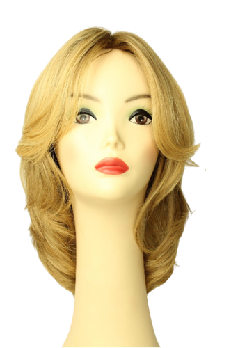 Shlomit Blonde With Highlights MULTI-DIRECTIONAL Skin Top Size L PRE-CUT