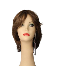 Load image into Gallery viewer, OLIVIA LIGHT BROWN WITH ASH BLONDE HIGHLIGHTS HAND TIED RALPH CAP SIZE M
