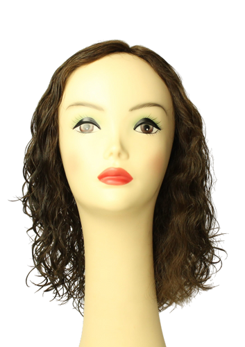 Avalon fall wavy DARK BROWN WITH LIGHT BROWN HIGHLIGHTS MONO-DIRECTIONAL TOP SIZE M