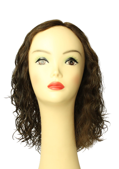 Avalon fall wavy DARK BROWN WITH LIGHT BROWN HIGHLIGHTS MONO-DIRECTIONAL TOP SIZE M