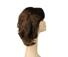 Load image into Gallery viewer, Regina Medium Brown With Blonde Highlights Multi-Directional Skin Top Size M
