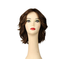 Load image into Gallery viewer, Regina Light Brown with Blended Lowlights and Highlights Multi-Directional Skin Top size S
