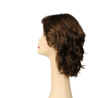 Load image into Gallery viewer, Regina Light Brown with Blended Lowlights and Highlights Multi-Directional Skin Top size S
