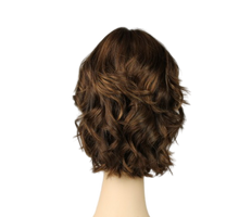 Load image into Gallery viewer, Regina Light Brown with Blended Lowlights and Highlights Multi-Directional Skin Top size S
