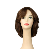 Load image into Gallery viewer, Regina Light Brown with Blended Lowlights and Highlights Multi-Directional Skin Top size S
