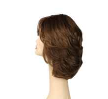 Load image into Gallery viewer, Regina Light Brown with Blended Lowlights and Highlights Multi-Directional Skin Top size S
