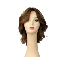 Load image into Gallery viewer, Regina Light Brown with Ash Blonde highlights Multi-Directional Skin Top size M
