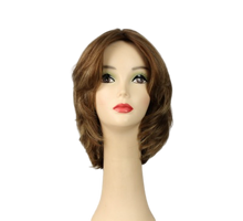 Load image into Gallery viewer, Regina Light Brown with Ash Blonde highlights Multi-Directional Skin Top size M
