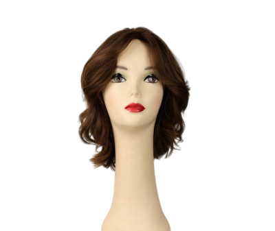 REGINA BROWN WITH REDDISH HIGHLIGHTS MULTI-DIRECTIONAL SKIN TOP SIZE L