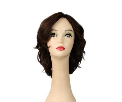 REGINA DARK BROWN WITH REDDISH HIGHLIGHTS MULTI-DIRECTIONAL SKIN TOP SIZE S