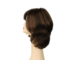 Load image into Gallery viewer, Regina Dark Brown with Warm highlights Multi-Directional Skin Top size M
