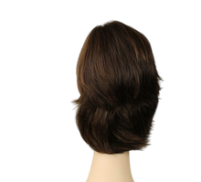 Load image into Gallery viewer, Regina Dark Brown with Warm highlights Multi-Directional Skin Top size M
