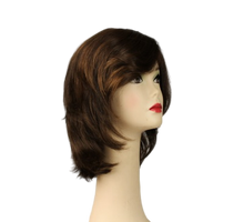 Load image into Gallery viewer, Regina Dark Brown with Warm highlights Multi-Directional Skin Top size M
