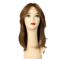 Load image into Gallery viewer, Friends Light Brown With Warm Blonde Highlights  Skin Top Size M Pre-Cut
