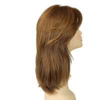 Load image into Gallery viewer, Friends Light Brown With Warm Blonde Highlights  Skin Top Size M Pre-Cut
