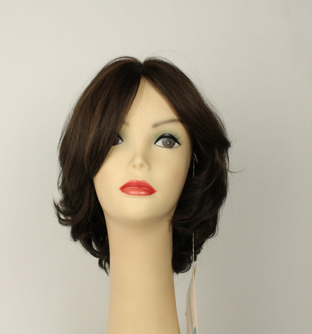 Olivia 2000 Dark Brown With Light Brown Highlights Multi-Directional Skin Top Size M