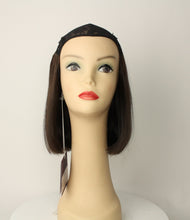 Load image into Gallery viewer, Hat Fall Avalon Dark Brown with Dark Red highlights Size M 10&#39;&#39;
