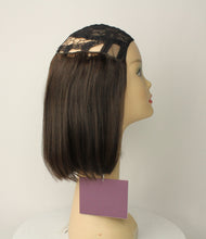 Load image into Gallery viewer, Hat Fall Avalon Dark Brown with Dark Red highlights Size M 10&#39;&#39;

