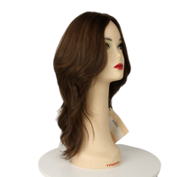 Load image into Gallery viewer, Friends Light Brown With Blended Lowlights And Highlights Multi-Directional Skin Top Size L
