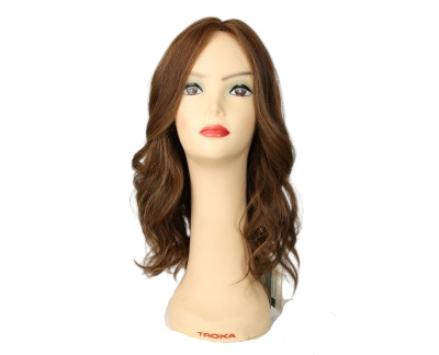 Riva Wavy Light Brown with Blonde highlights Multi-Directional Skin Top Size L