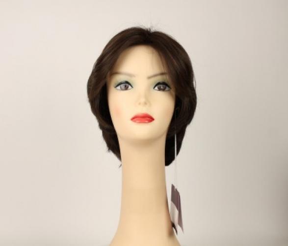 Linda  Dark Brown With Brown Highlights  Skin Top Size M