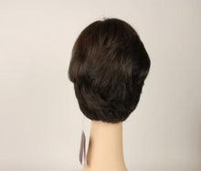 Load image into Gallery viewer, Linda  Dark Brown With Brown Highlights  Skin Top Size M
