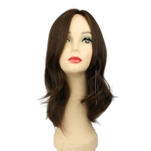 Load image into Gallery viewer, FRIENDS BROWN WITH HIGHLIGHTS SKIN TOP SIZE M
