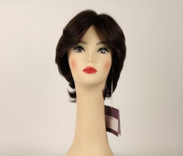 Linda Dark Brown with Brown highlights Skin Top Size S