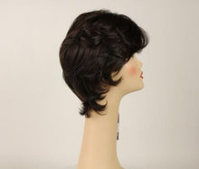Load image into Gallery viewer, Linda Dark Brown with Brown highlights Skin Top Size S
