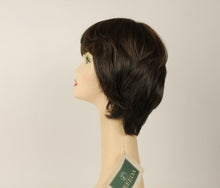 Load image into Gallery viewer, Linda Dark Brown With Warm Highlights Multi-Directional Skin Top Size M
