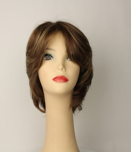 Olivia Light Brown With Ash Blonde Highlights Hand Tied Ralph Cap Size M