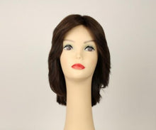 Load image into Gallery viewer, Shlomit Dark Brown with Light Brown highlights Skin Top Size M pre-cut
