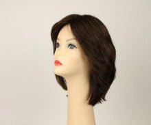 Load image into Gallery viewer, Shlomit Dark Brown with Light Brown highlights Skin Top Size M pre-cut
