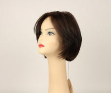 Load image into Gallery viewer, Dorothy Dark Brown With Red Highlights Multi-Directional Skin Top Size S
