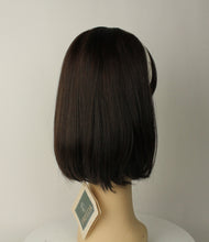 Load image into Gallery viewer, Avalon Fall With Bangs Dark Brown With Reddish Highlights Size S
