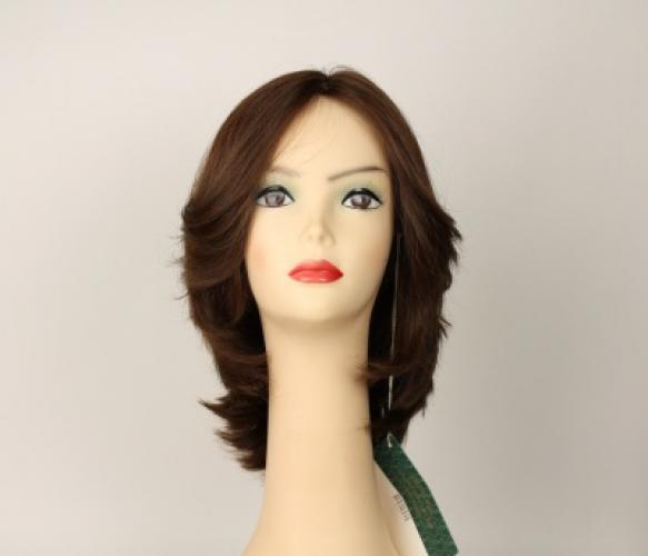 Shlomit Brown With Reddish Highlights Skin Top Size M