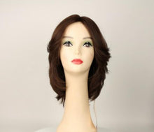 Load image into Gallery viewer, Shlomit Brown with Red highlights  Skin Top Size M
