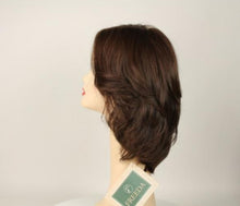 Load image into Gallery viewer, Shlomit Brown with Red highlights  Skin Top Size M
