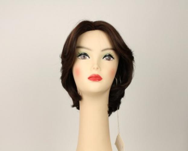Dorothy Dark Brown With Red Highlights Skin Top Size M