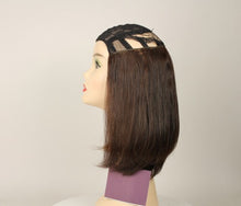 Load image into Gallery viewer, Hat Fall Avalon Dark Brown With Dark Red Highlights Size L 12&#39;&#39;
