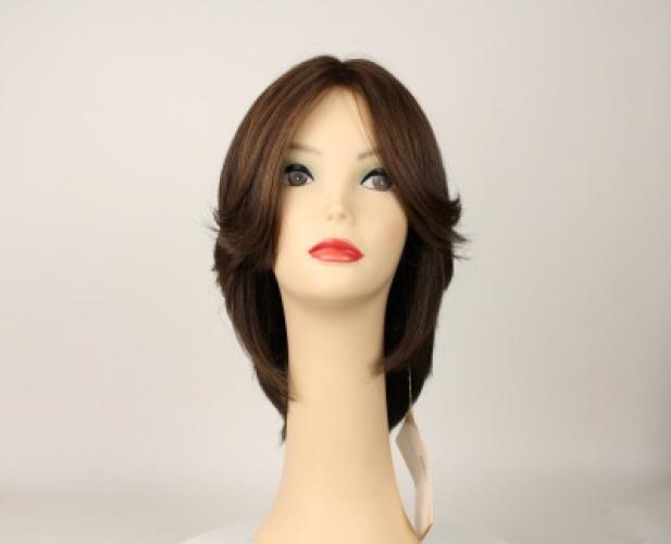 Shlomit Medium Brown With Blonde Highlights Skin Top Size S