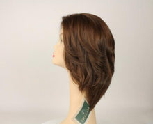 Load image into Gallery viewer, Shlomit Brown with Red highlights Skin Top Size S
