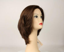 Load image into Gallery viewer, Shlomit Brown with Red highlights Skin Top Size S
