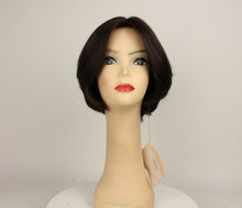 Load image into Gallery viewer, Dorothy Deep Dark Brown With Red Highlights Multi-Directional Skin Top Size M
