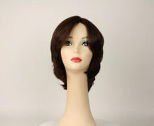 Load image into Gallery viewer, Shlomit Brown with Red highlights Skin Top Size M
